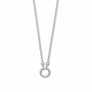 Sterling Silver Rope Necklace