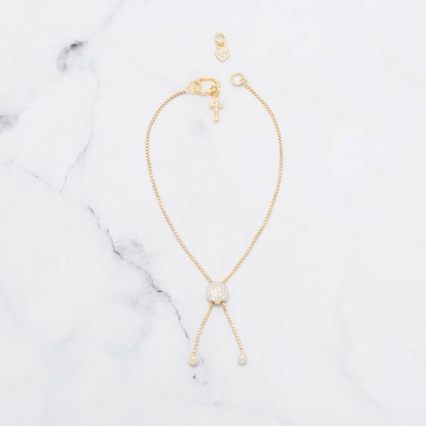 14 Karat Gold Plated Hinged Pendant Adapter - alternate view 2