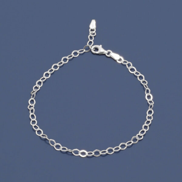 Flat Diamond Shape Link Chain - alternate view 3