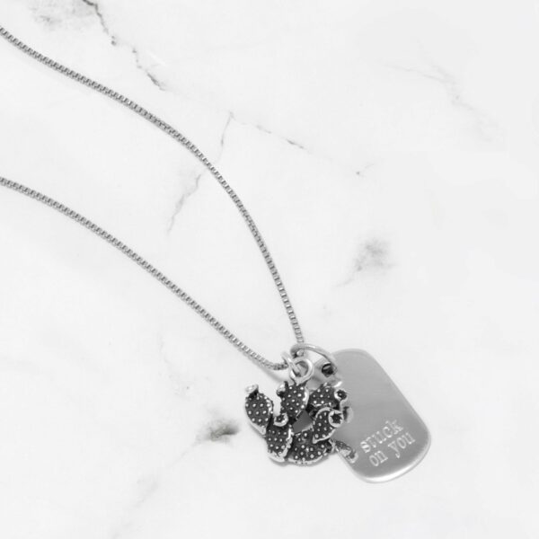019 Rhodium Plated Box Chain: Elegant & Durable - alternate view 2