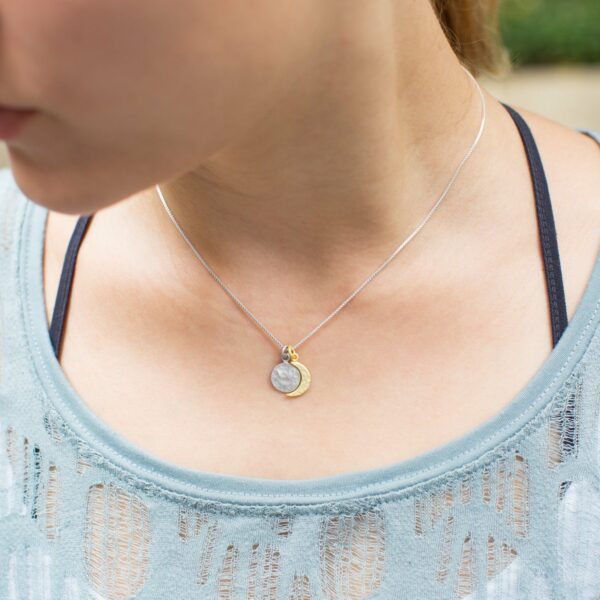 015 Box Chain Necklace (0.8mm) - alternate view 2