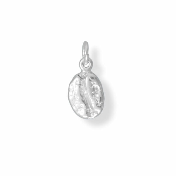 Shiny 3D Coffee Bean Charm