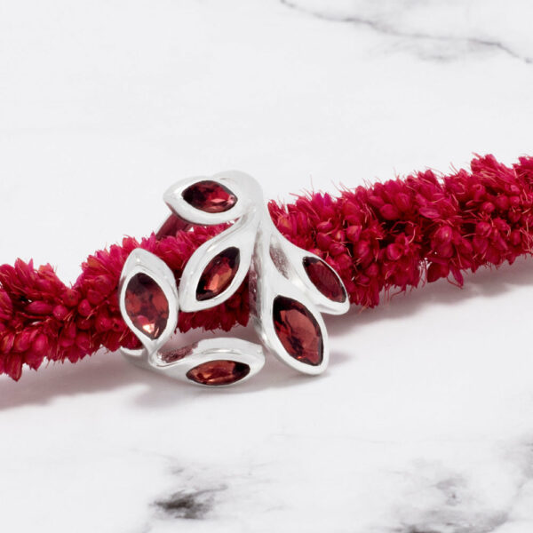 Wrap Around Garnet Ring - alternate view 3