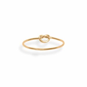 14/20 Gold Filled Thin Love Knot Ring