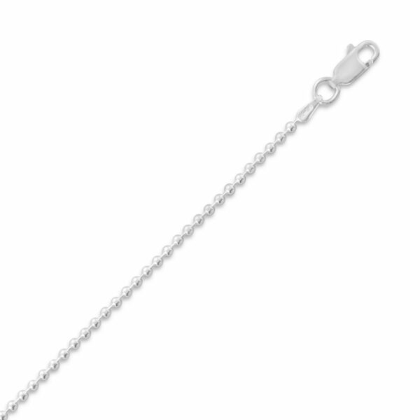 Bead Chain Necklace (1.8mm)
