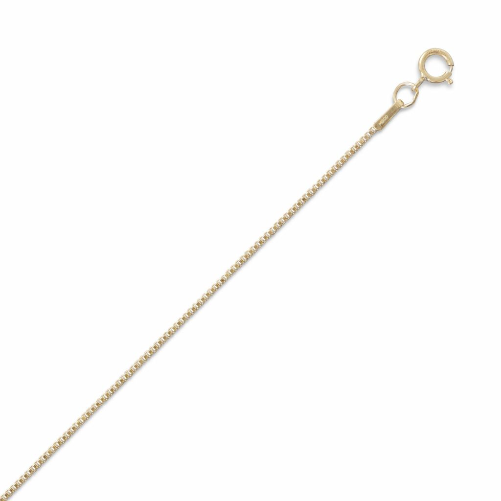 14/20 Gold Filled Box Chain (1mm)