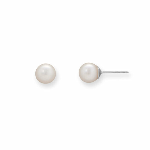 4.5mm Cultured Freshwater Pearl Earrings