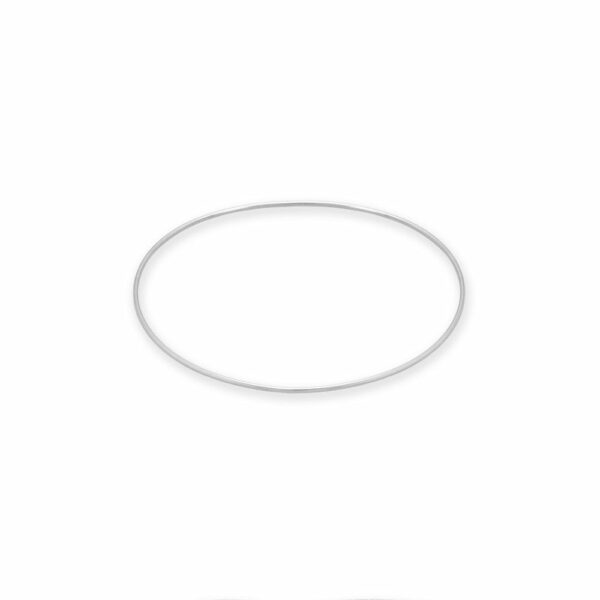 Smooth Wire Bangle Bracelet