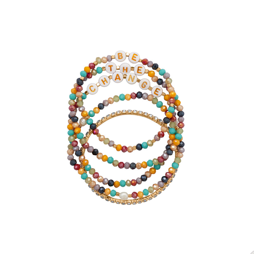 Be the Change Friendship Bracelet Set