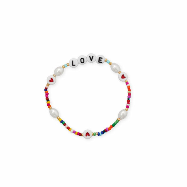 Love Multi Color Friendship Bracelet