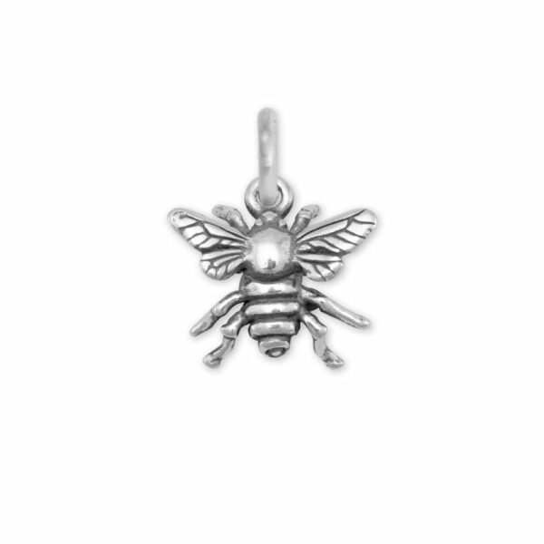 Silver or Gold 3D BEE-utiful! Bee Charm