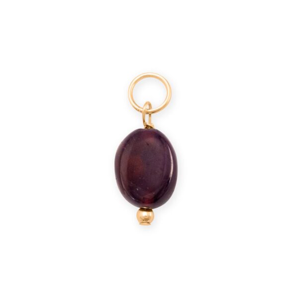 14/20 Gold Filled Gem Drop Birthstone Charm (January-December) - alternate view 4