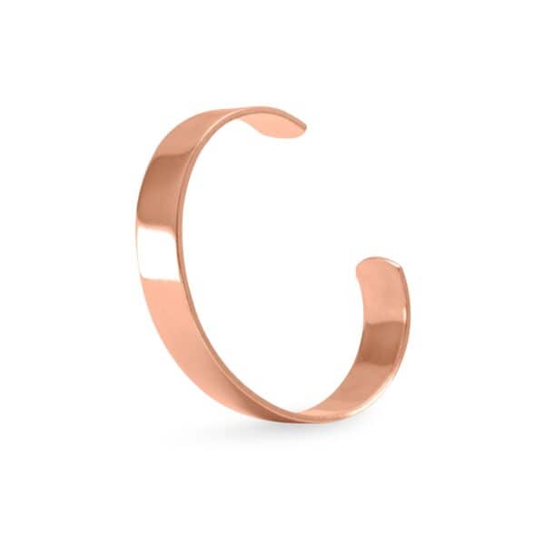 Polished Solid Copper Cuff Bracelet - alternate view 3
