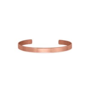 6.3mm Smooth Solid Copper Cuff Bracelet