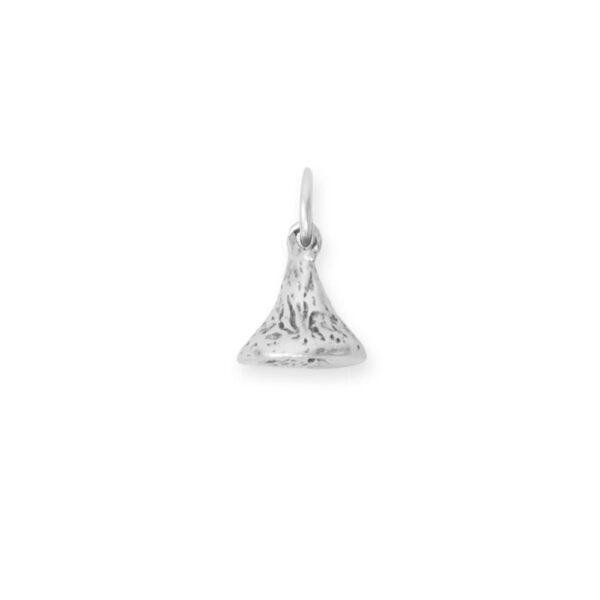 Silver or Gold 3D Chocolate Chip Charm - alternate view 2