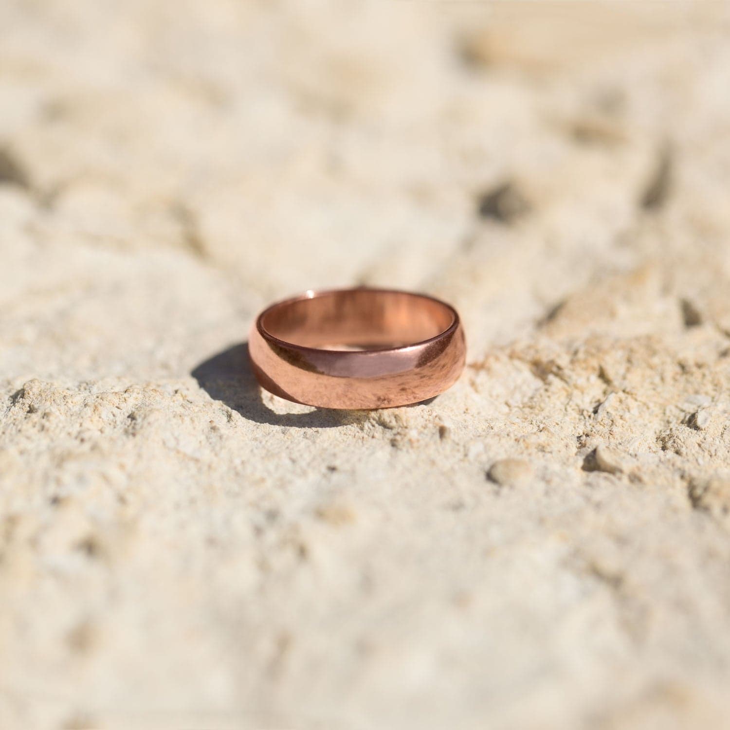 6mm Solid Copper Ring - alternate view 2