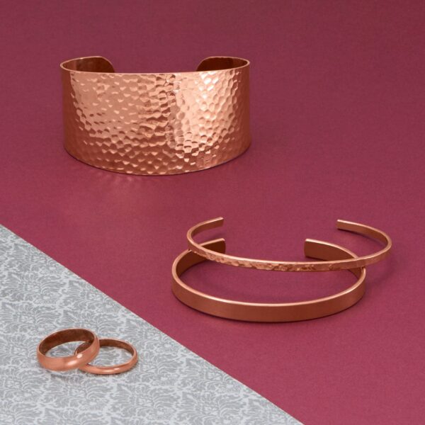 2.5mm Domed Solid Copper Ring - alternate view 2