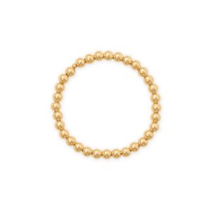 Gold Filled Bead Stretch Bracelet