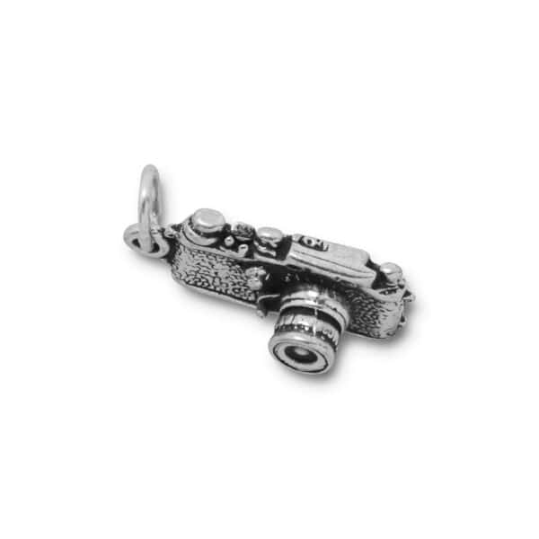 Oxidized 3D Camera Charm - alternate view 2