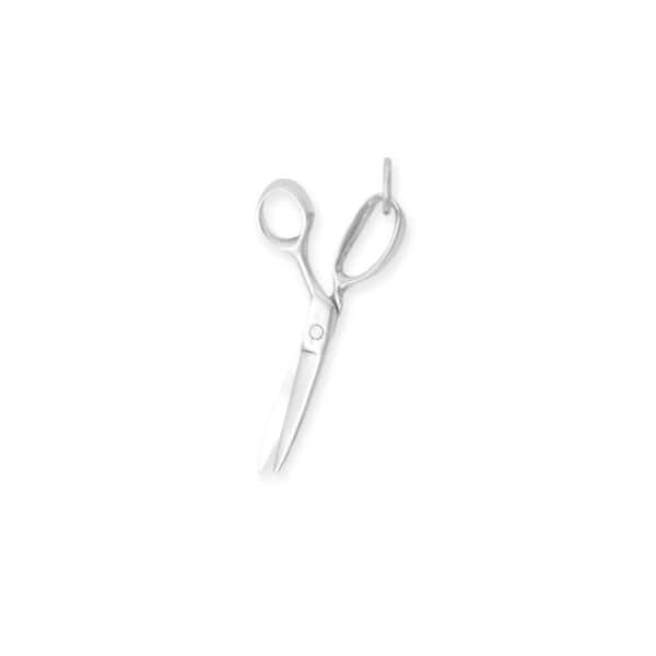 Silver or Gold 3D Shears Charm - alternate view 2