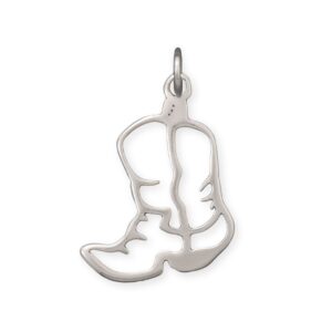 Oxidized Cutout Slouchy Boot Charm