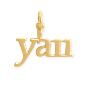 14 Karat Gold Plated y'all Charm