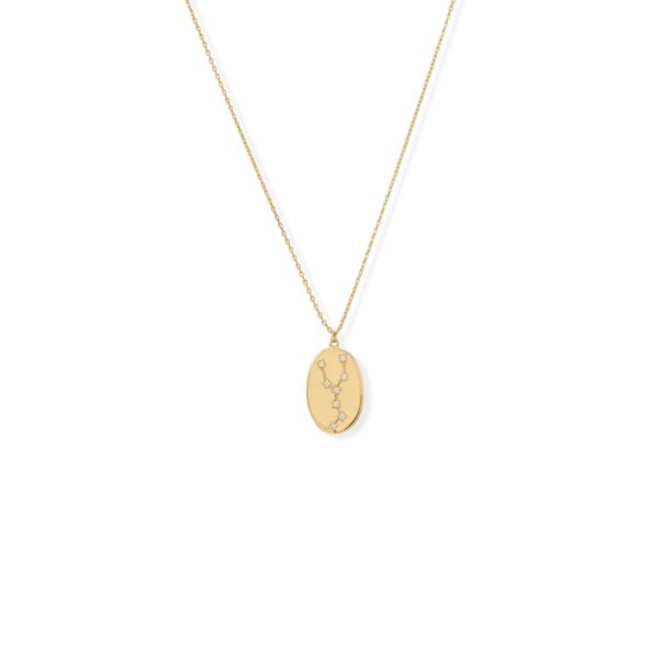 Cosmic Constellations! 16 + 2 Zodiac Coin Necklace (All Signs) - alternate view 4