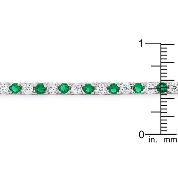 Evergreen Tennis Bracelet - alternate view 4