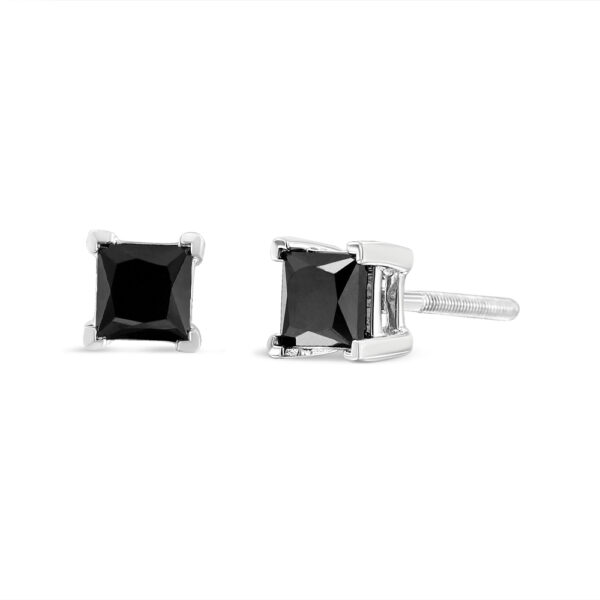 black PR diamond stud 4PR SS 2
