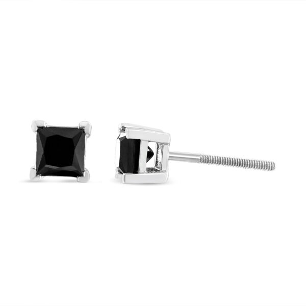 black PR diamond stud 4PR SS 3