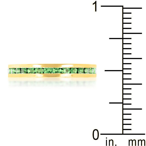 Swarovski crystal Classic Eternity ring with a channel setting.