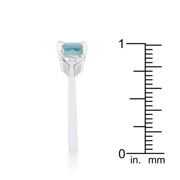 Cubic zirconia ring with 1.8 ct total carat weight and a 2.2mm-wide band