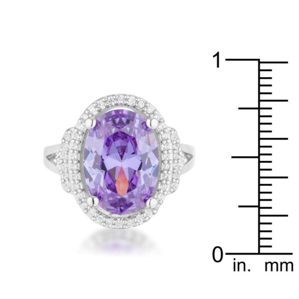 Close-up of individual round cubic zirconia stones in the pave setting, each roughly 1.15 mm wide