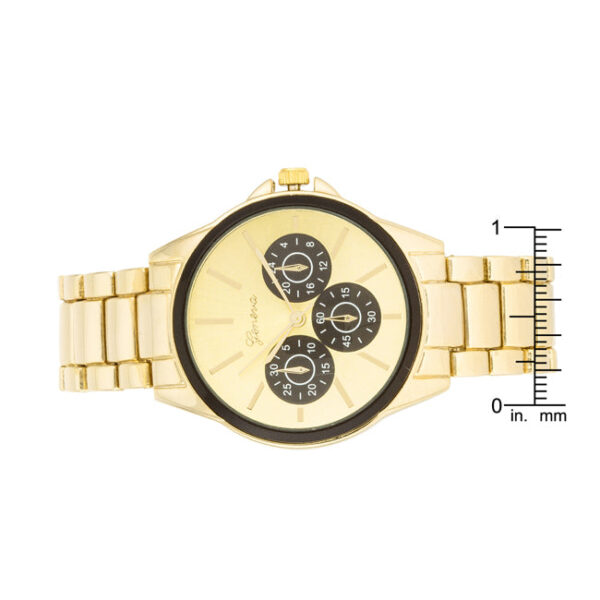 Watch link bracelet shown against a plain background