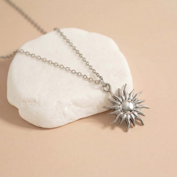 Stainless Steel Mystic Sun Charm - alternate view 3