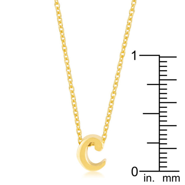 The lobster clasp and 2 inch extender chain on the pendant's link chain