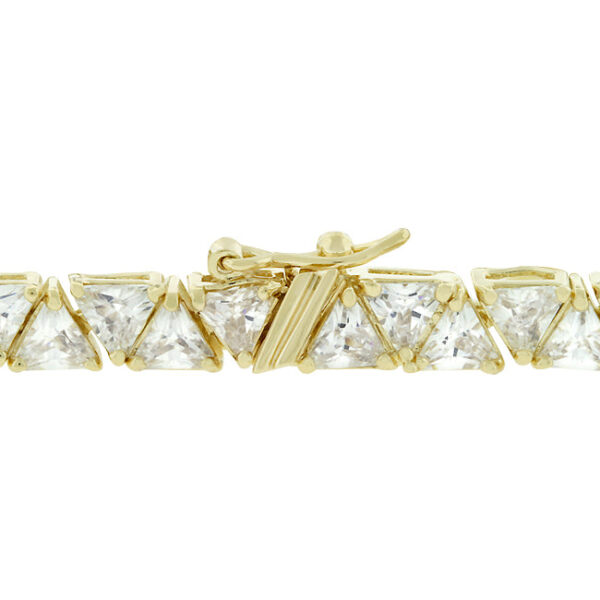 Close-up of the lock clasp on the bracelet