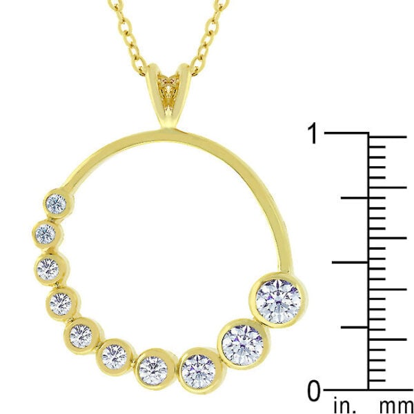 Pendant chain shown with lobster clasp and extender against a plain background