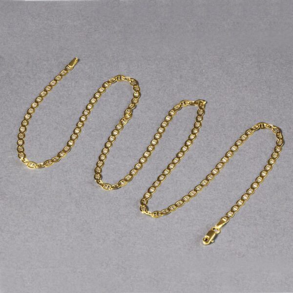 10k Yellow Gold Mariner Link Chain (3.20 mm) - alternate view 5
