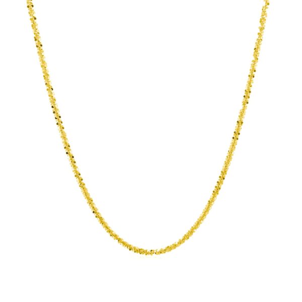 10k Yellow Gold Sparkle Chain 1.50 mm) - alternate view 2