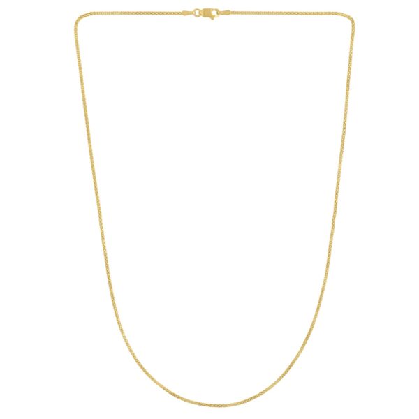 Popcorn Chain in 14k Yellow Gold (1.30 mm) - alternate view 3
