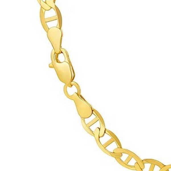 14k Yellow Gold Mariner Link Chain (4.50 mm) - alternate view 4