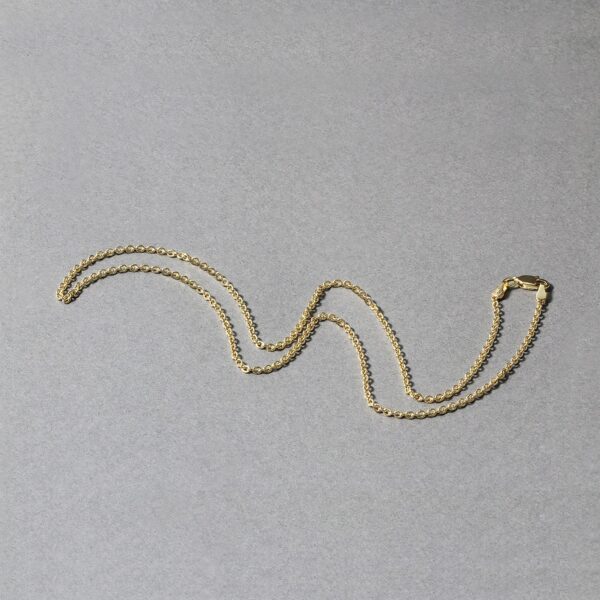 14k Yellow Gold Forsantina Lite Cable Link Chain (1.80 mm) - alternate view 5