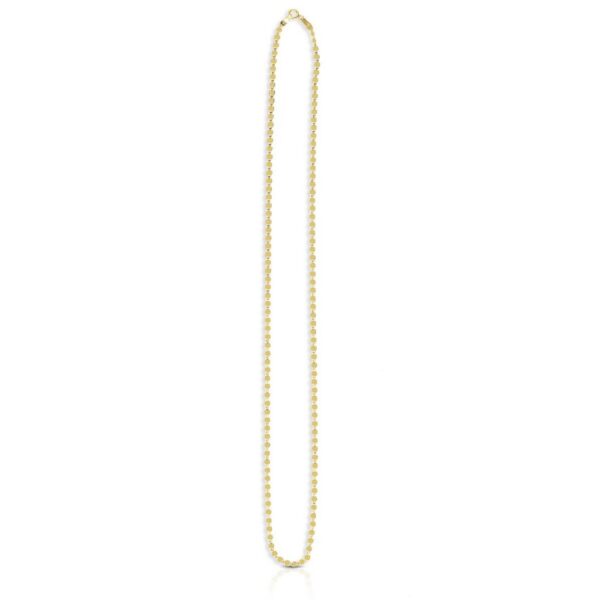 14k Yellow Gold Oval Mirror Chain (2.20 mm) - alternate view 2