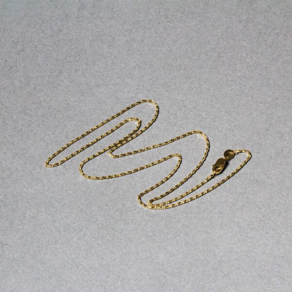 14k Yellow Gold Lumina Pendant Chain (0.90 mm) - alternate view 3