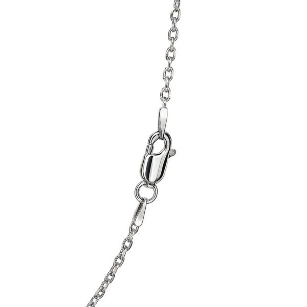 Sterling Silver Rhodium Plated Cable Chain (1.50 mm) - alternate view 4
