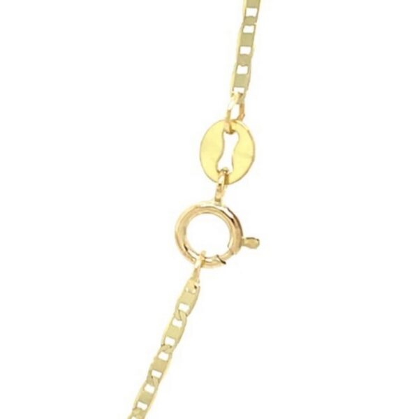 14k Yellow Gold Mariner Link Chain (1.20 mm) - alternate view 5