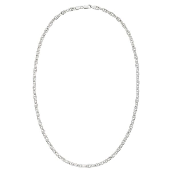 Sterling Silver Anchor Chain Necklace (5.50 mm) - alternate view 2