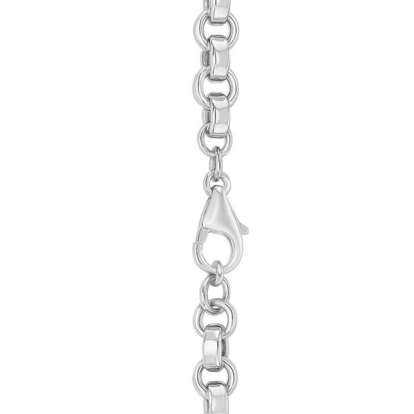 Sterling Silver Rolo Link Necklace - alternate view 3