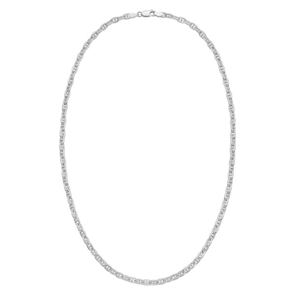 Sterling Silver Anchor Chain Necklace (4.30 mm) - alternate view 2